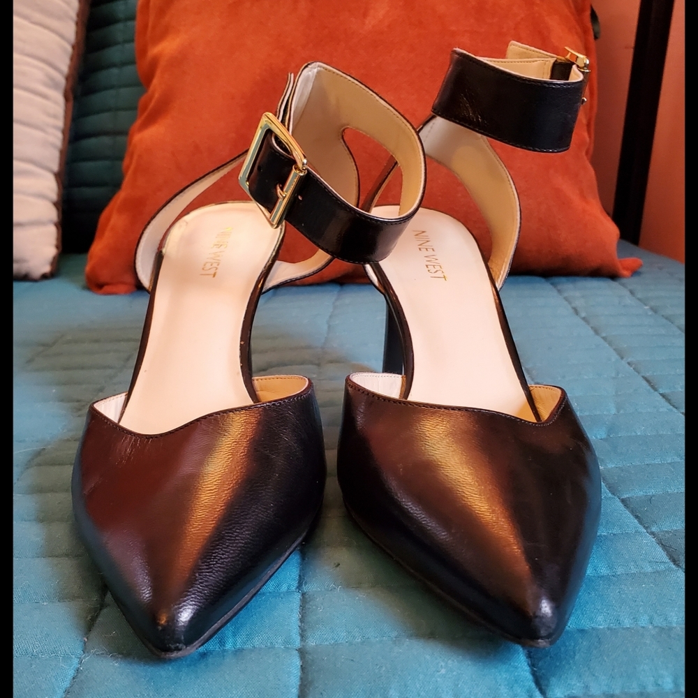 Nine West ankle strap heels